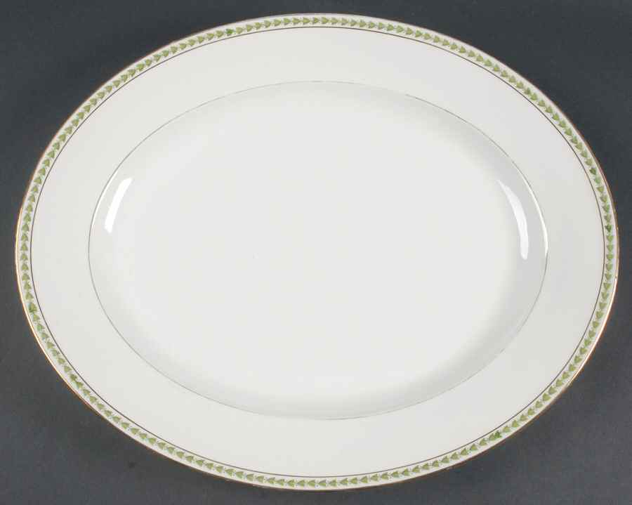 5856 15" Oval Serving Platter by Tressemanes & Vogt-1