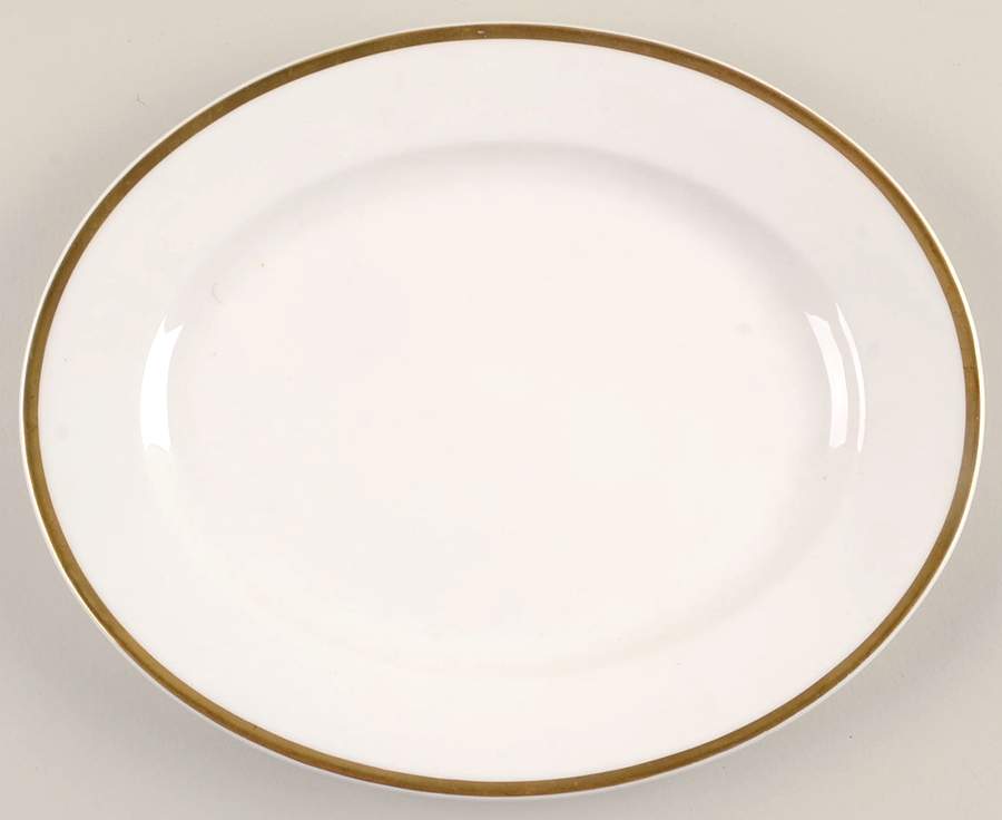 5886 11" Oval Serving Platter by Tressemanes & Vogt-1