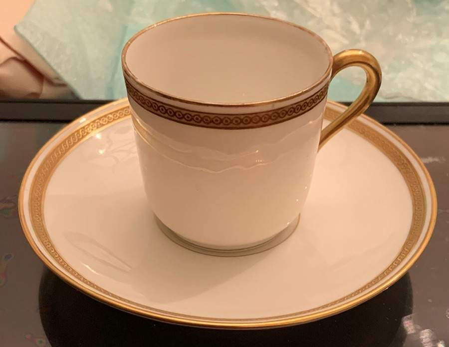 6001 Flat Cup & Saucer Set by Tressemanes & Vogt-1