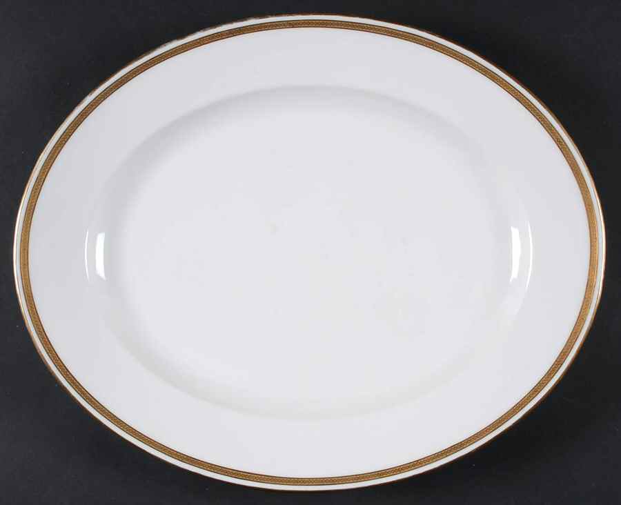 6001 15" Oval Serving Platter by Tressemanes & Vogt-1
