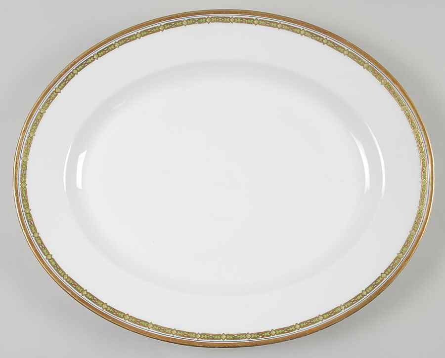 6377 15" Oval Serving Platter by Tressemanes & Vogt-1