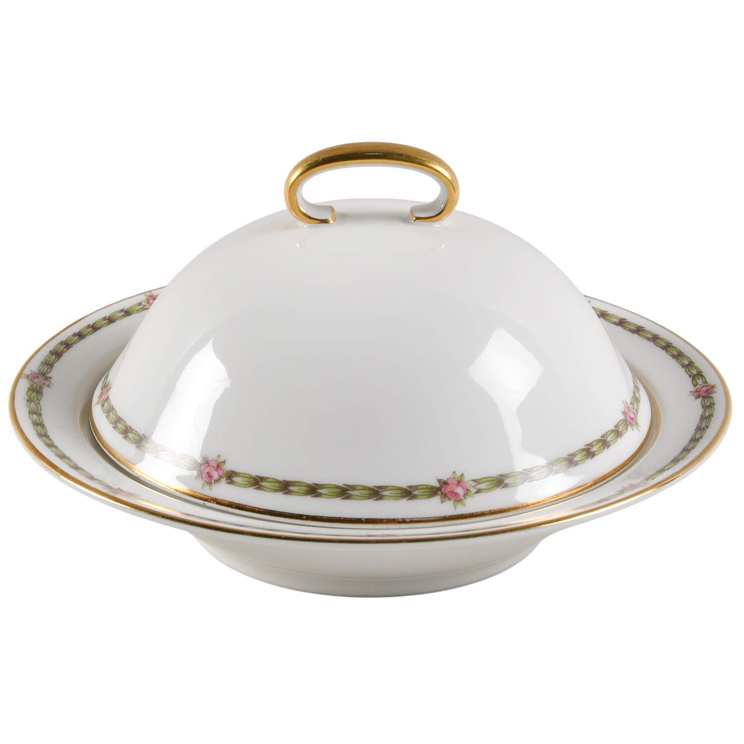 6439-6836 Round Covered Butter by Tressemanes & Vogt-1