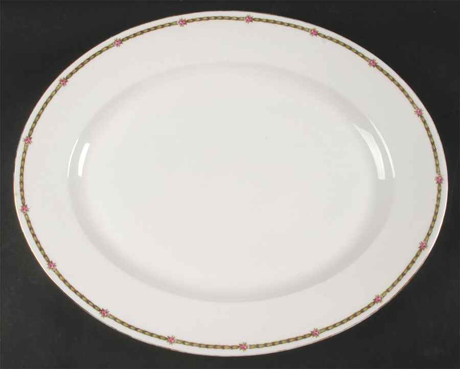 6439-6836 15" Oval Serving Platter by Tressemanes & Vogt-1
