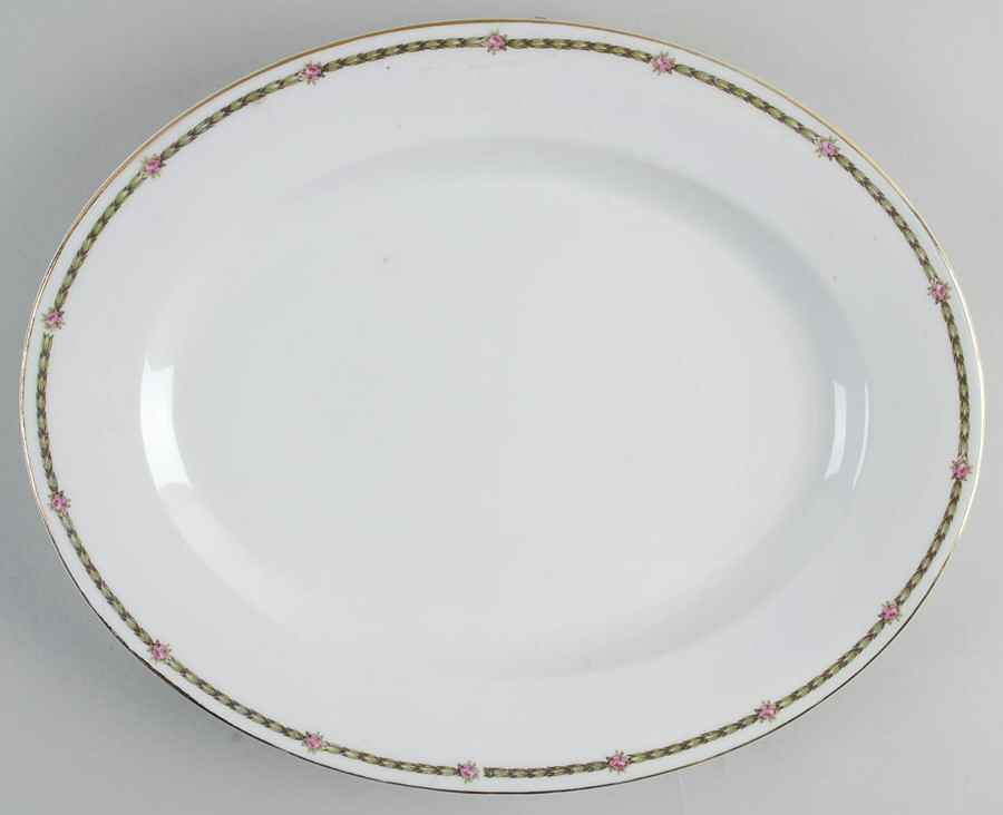 6439-6836 13" Oval Serving Platter by Tressemanes & Vogt-1