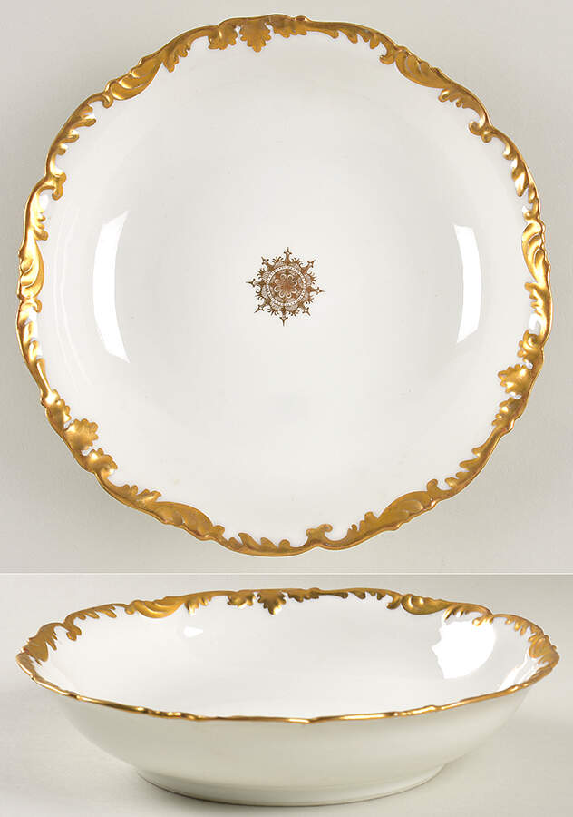 6537 8" Round Vegetable Bowl by Tressemanes & Vogt-1