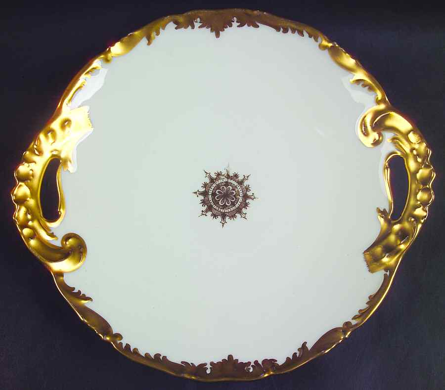 6537 Handled Cake Plate by Tressemanes & Vogt-1