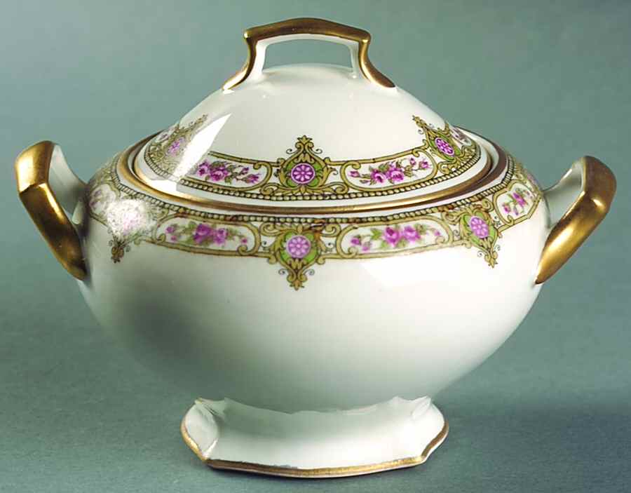 6892 Sugar Bowl & Lid by Tressemanes & Vogt-1