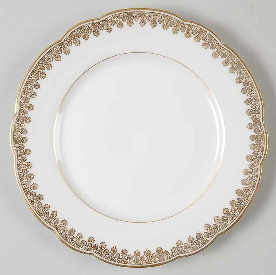 8414 (Scallop) Bread & Butter Plate by Tressemanes & Vogt-1