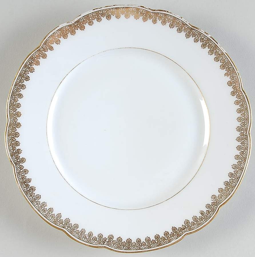 8414 (Scallop) Salad Plate by Tressemanes & Vogt-1