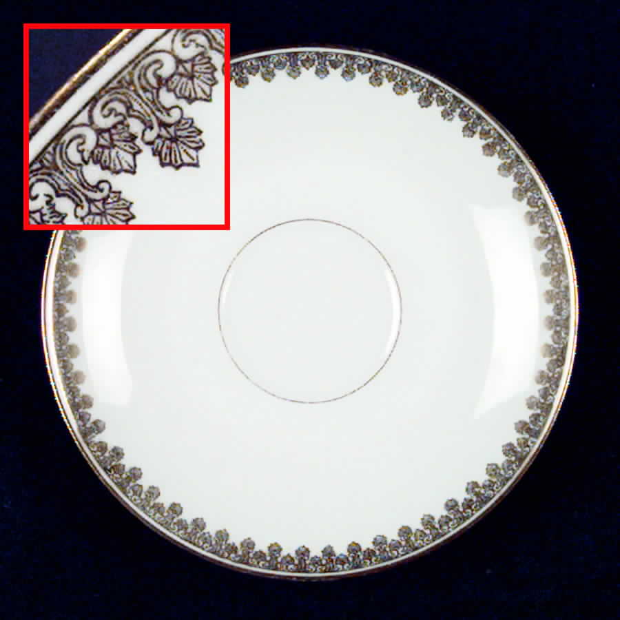 8414 (Smooth) Saucer by Tressemanes & Vogt-1