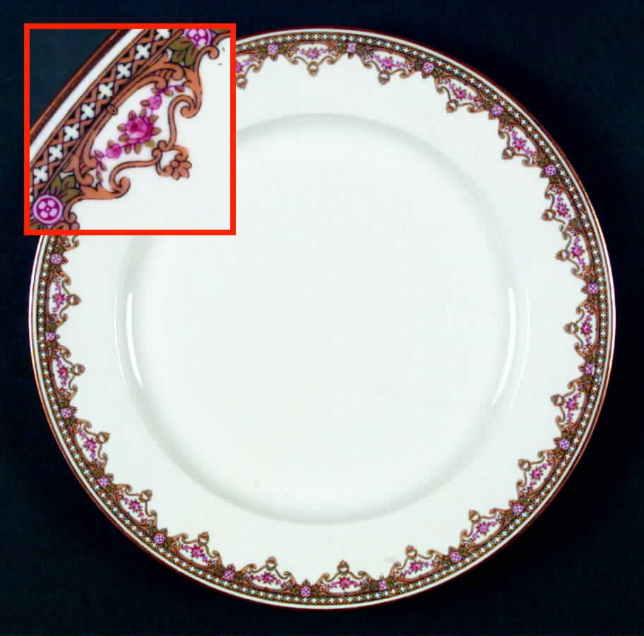 The Lille Dinner Plate by Tressemanes & Vogt-1