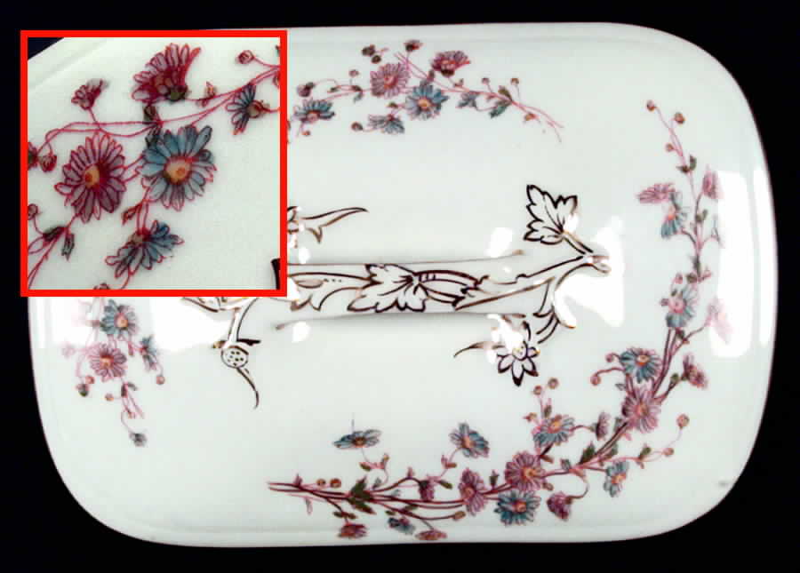 Marguerite Lid for Rectangular Vegetable by Tressemanes & Vogt-1