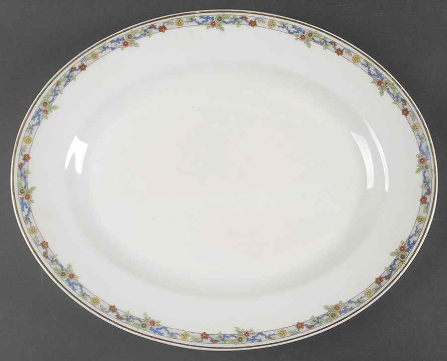 TRV12 15" Oval Serving Platter by Tressemanes & Vogt-1