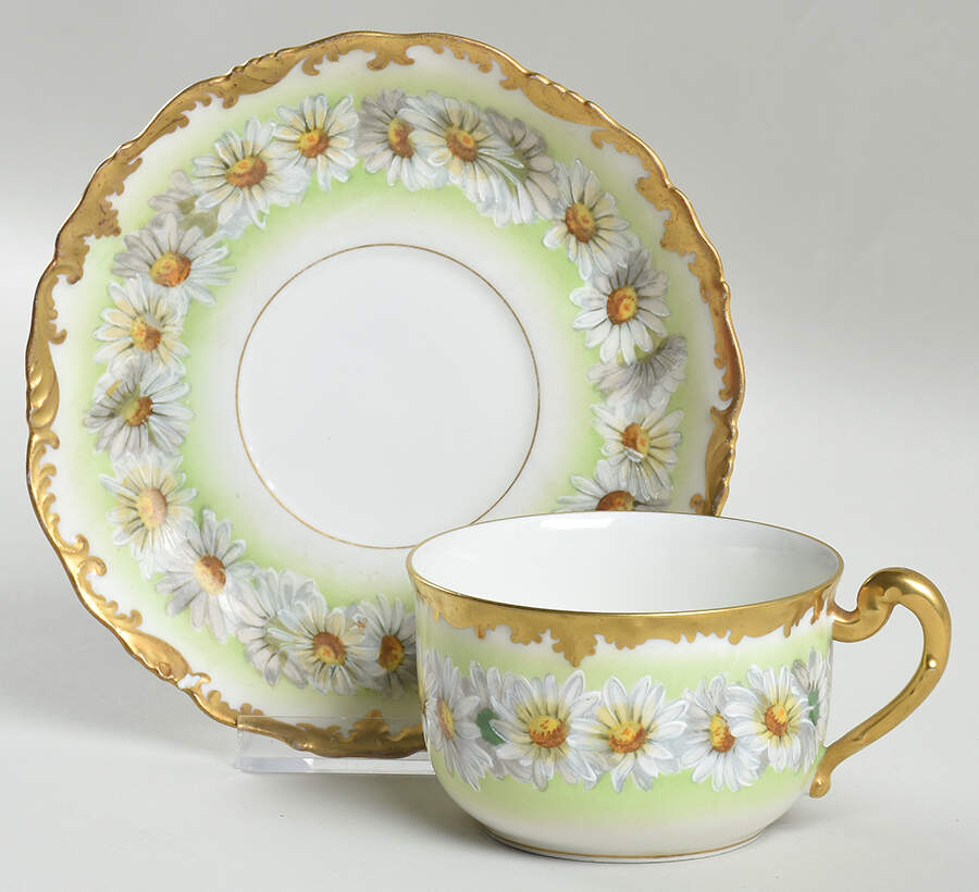 TRV122 Flat Cup & Saucer Set by Tressemanes & Vogt-1