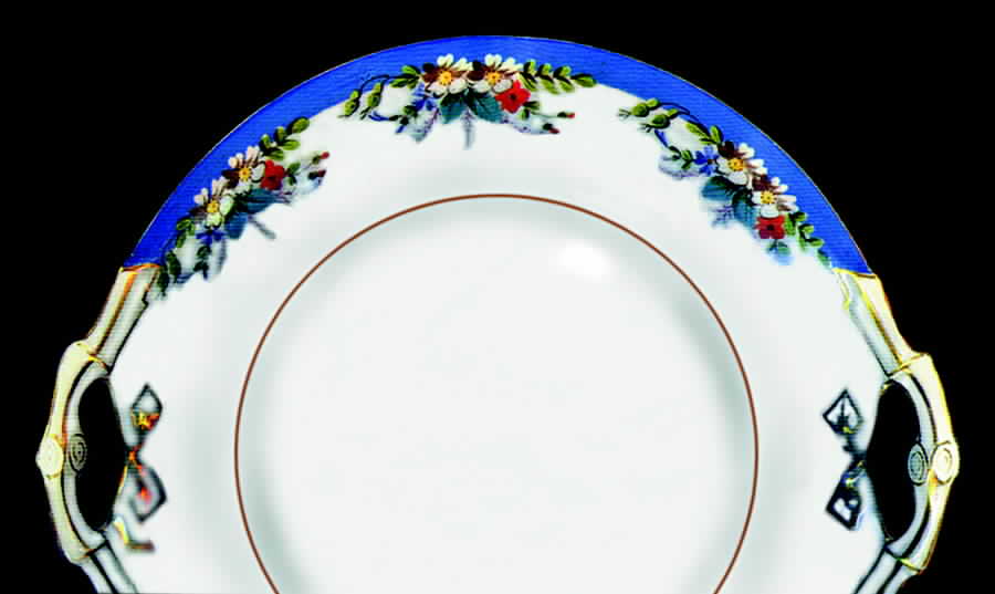 TRV138 Handled Cake Plate by Tressemanes & Vogt-1