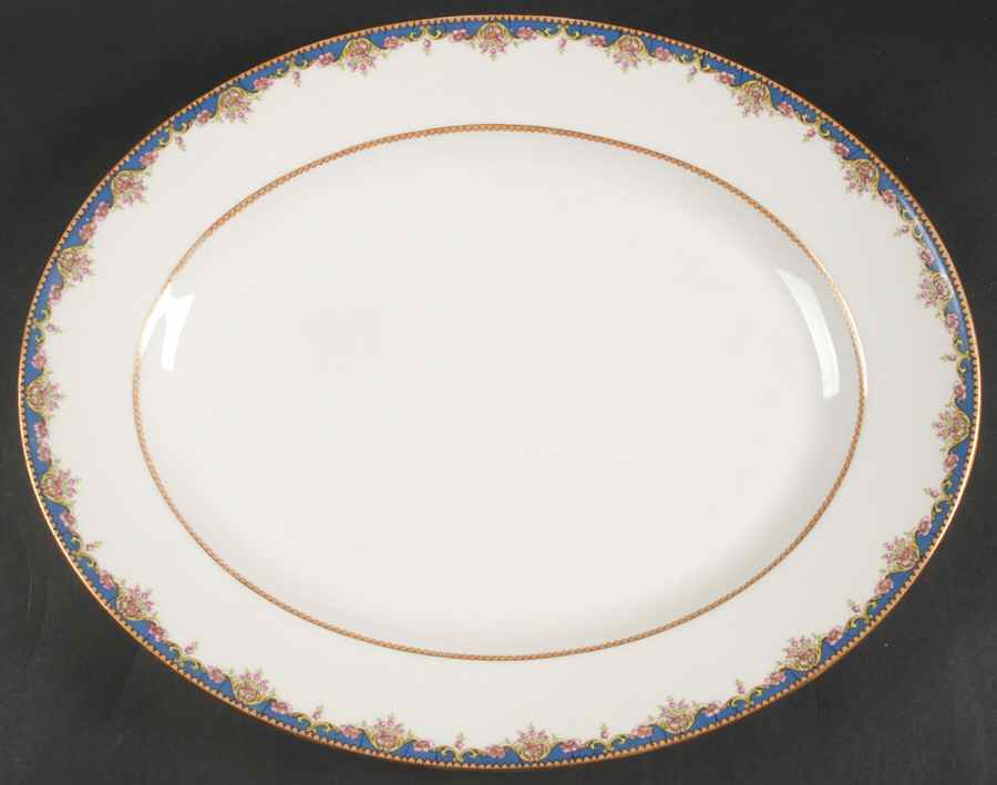TRV14 15" Oval Serving Platter by Tressemanes & Vogt-1