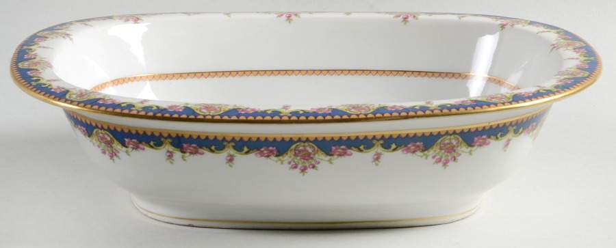 TRV14 9" Oval Vegetable Bowl by Tressemanes & Vogt-1