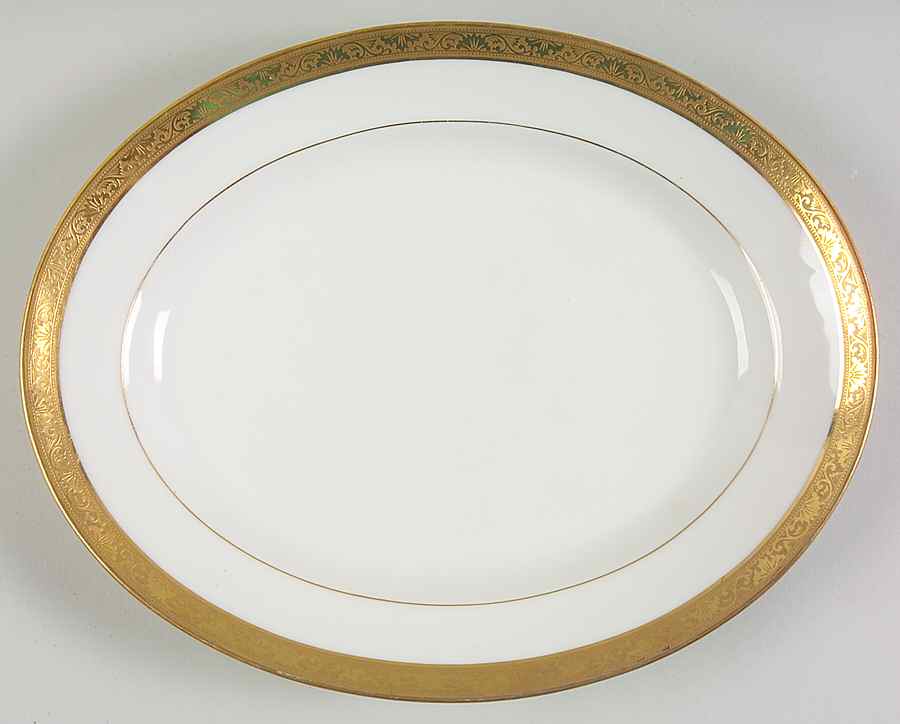 TRV15 11" Oval Serving Platter by Tressemanes & Vogt-1