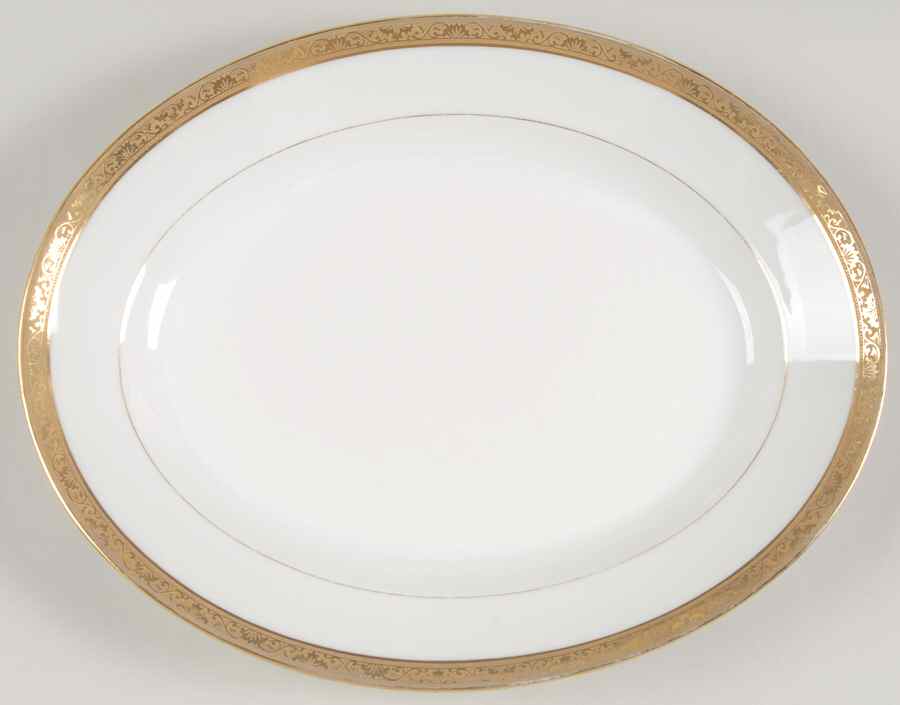 TRV15 15" Oval Serving Platter by Tressemanes & Vogt-1