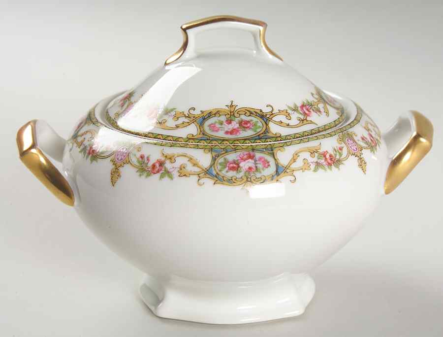 TRV38 Sugar Bowl & Lid by Tressemanes & Vogt-1