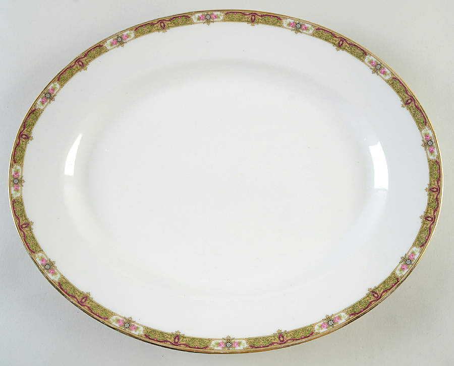 TRV4 15" Oval Serving Platter by Tressemanes & Vogt-1