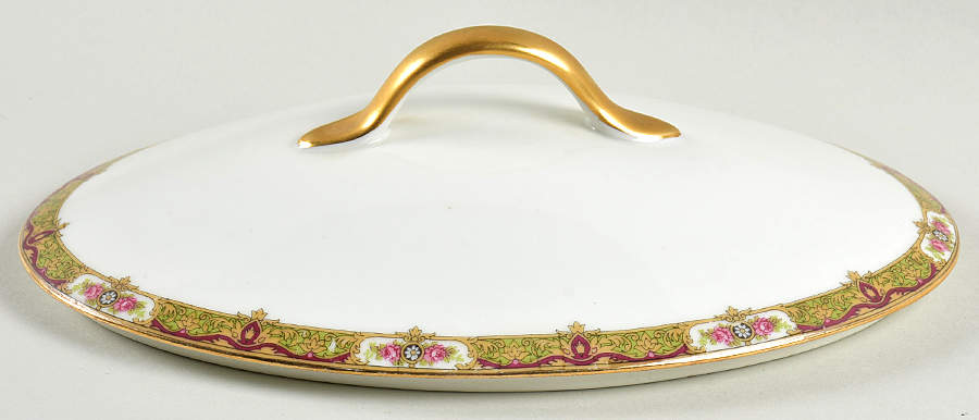 TRV4 Lid for Oval Vegetable by Tressemanes & Vogt-1