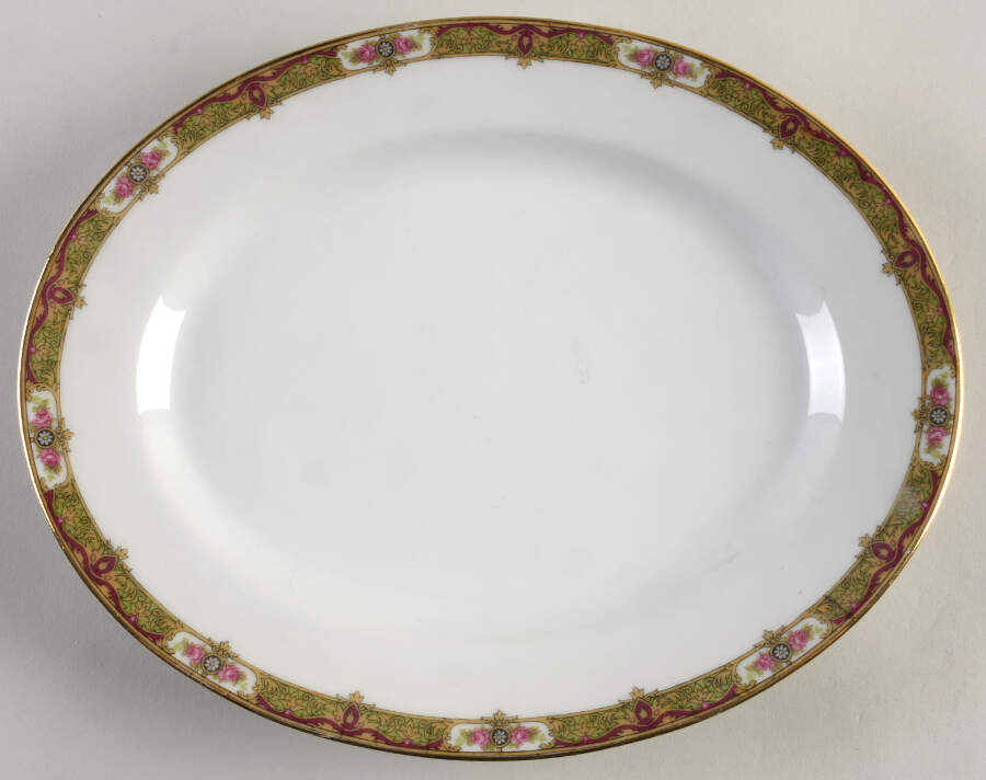 TRV4 11" Oval Serving Platter by Tressemanes & Vogt-1