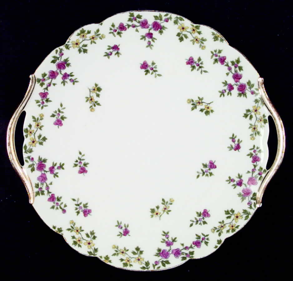 TRV41 Handled Cake Plate by Tressemanes & Vogt-1