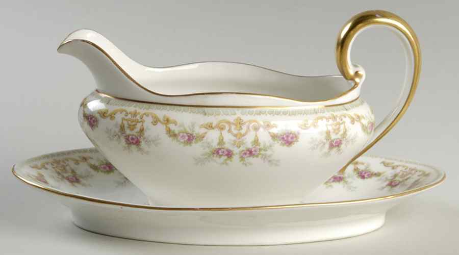 4711 Gravy Boat & Underplate by Tressemanes & Vogt-1