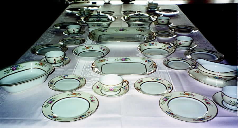 TRV95 Footed Cup & Saucer Set by Tressemanes & Vogt-1