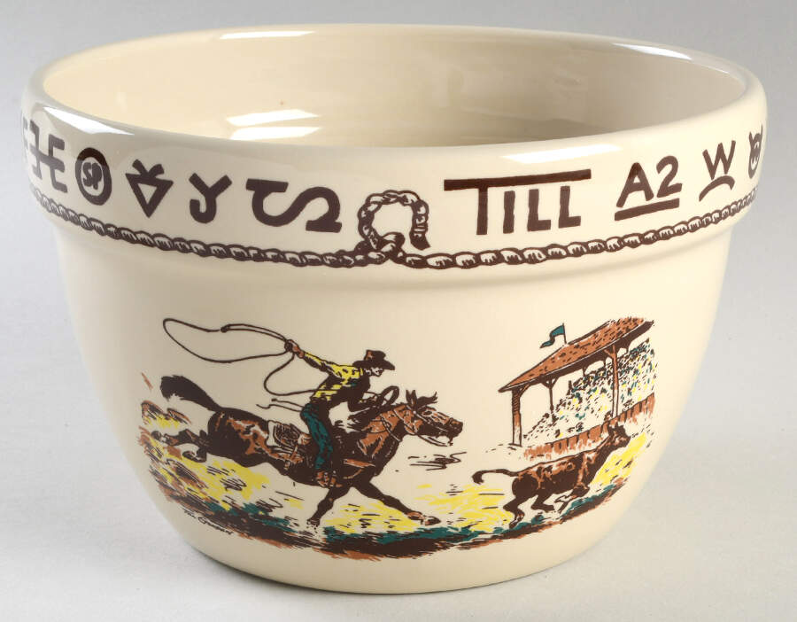 Westward Ho 8" Mixing Bowl by True West-1