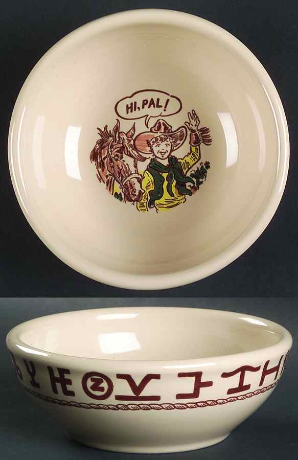 Westward Ho Child's Bowl by True West-1