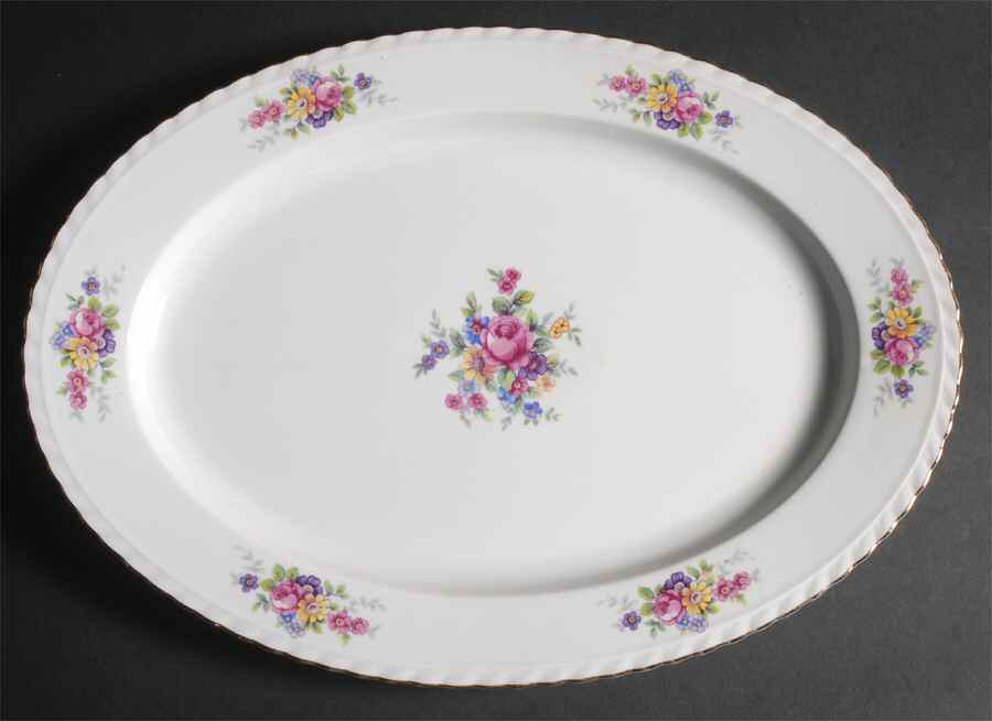 Marlina 16" Oval Serving Platter by Toscport-1