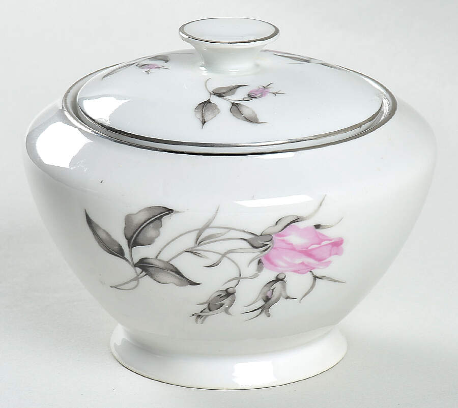 Rosalie Sugar Bowl & Lid by Toscport-1