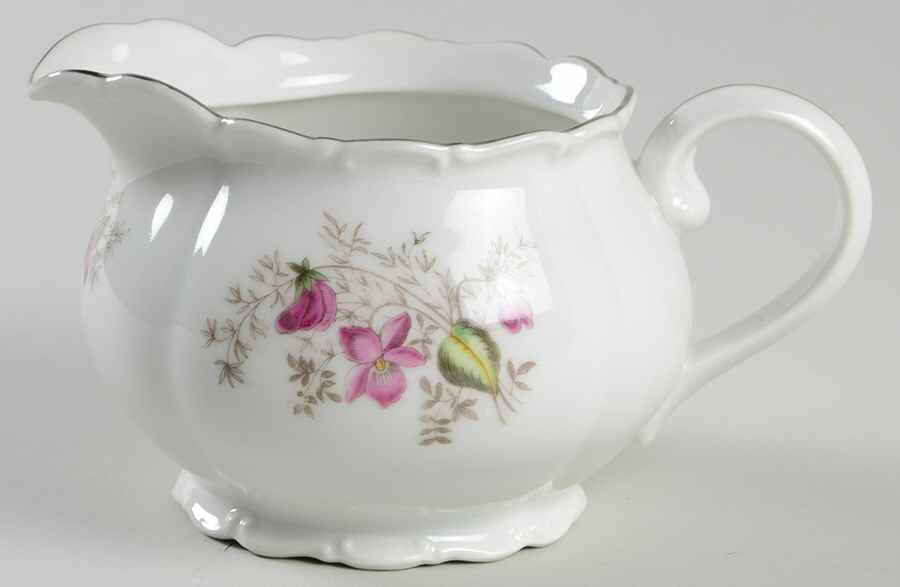 Spring Violet (Scroll Edge Only) Creamer by Toscport-1