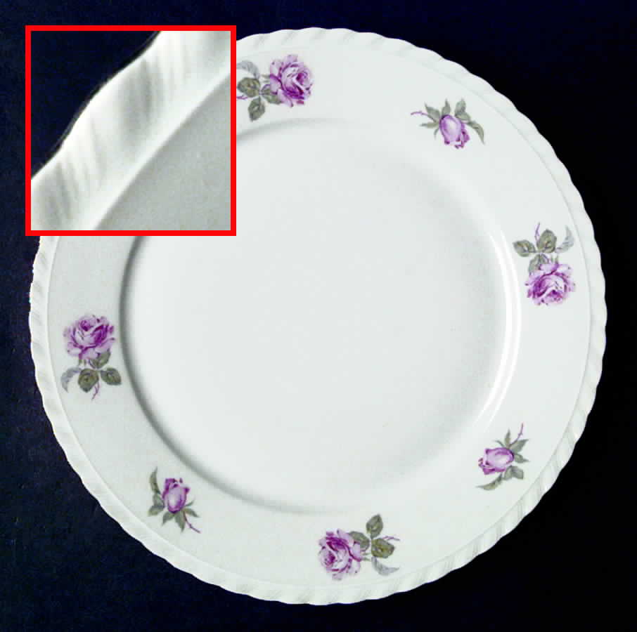 Vienna Rose Dinner Plate by Toscport-1