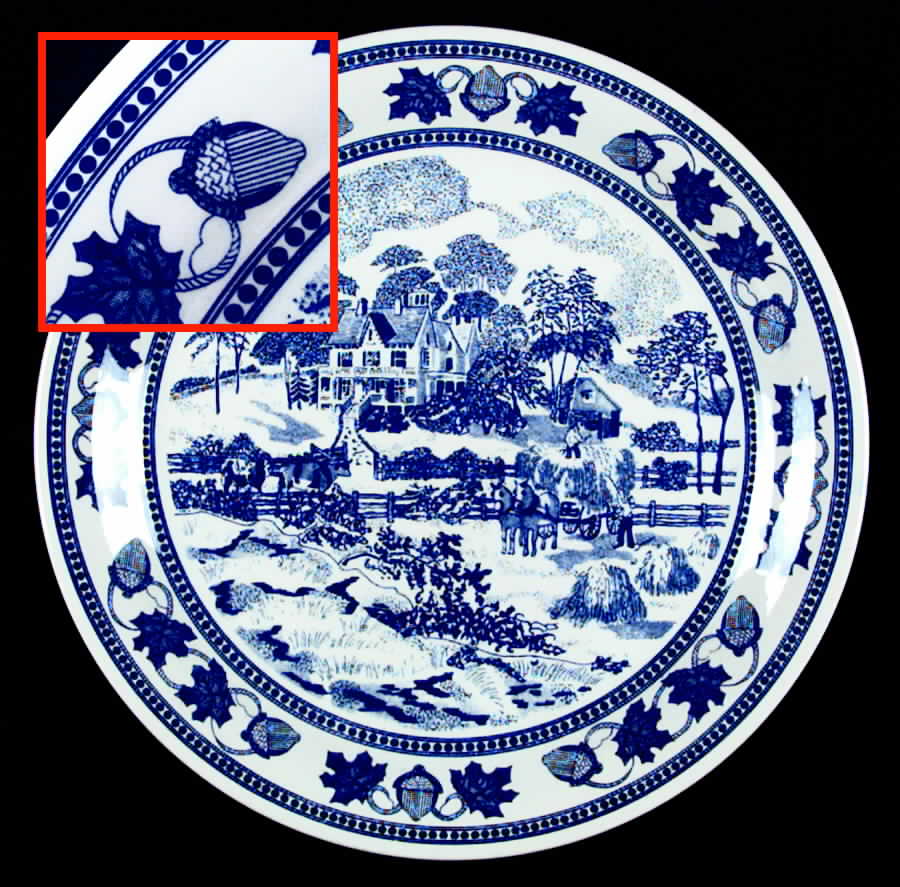 American Victoria Dinner Plate by Ten Strawberry Street-1