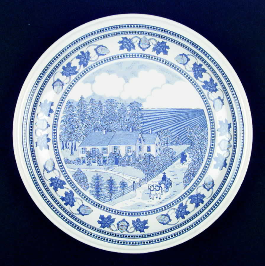 American Victoria Service Plate (Charger) by Ten Strawberry Street-1