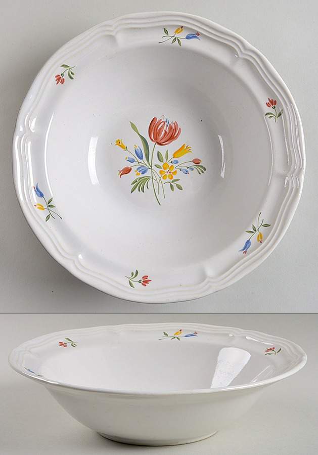 Anne Marie 9" Round Vegetable Bowl by Ten Strawberry Street-1