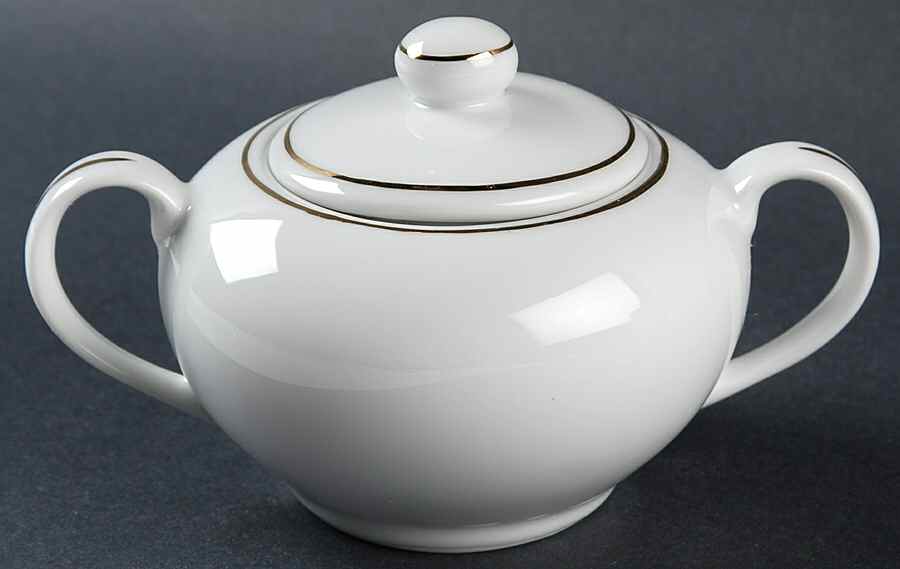 Halo (Made in Bangladesh) Sugar Bowl & Lid by Ten Strawberry Street-1