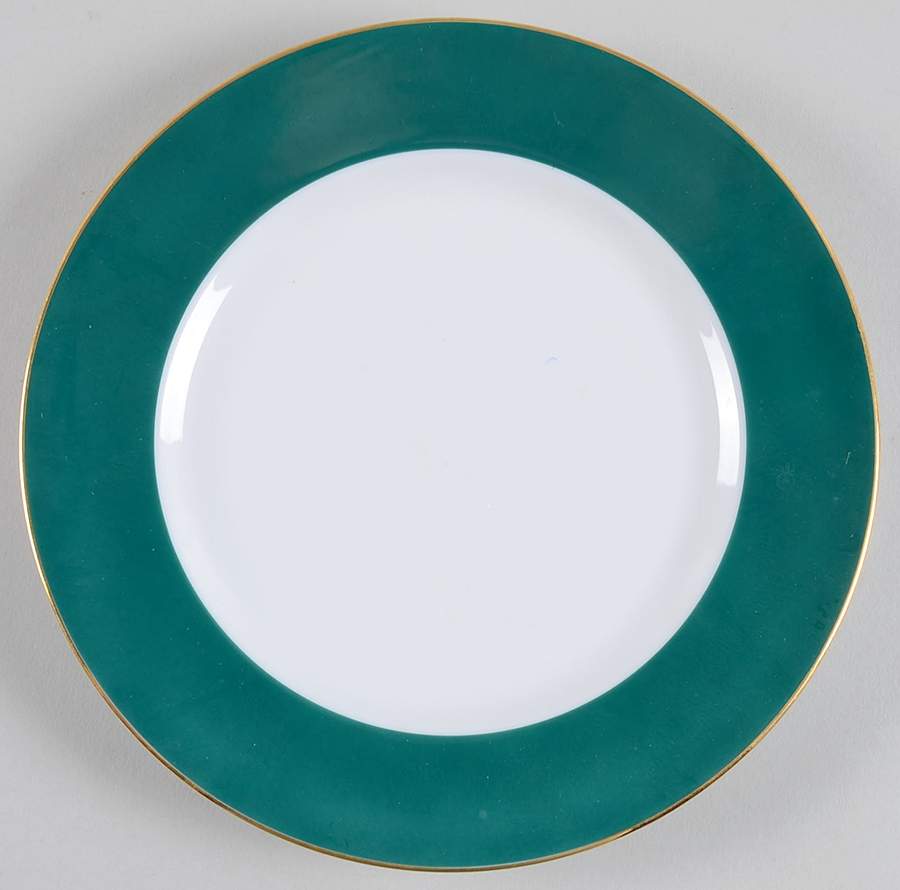 Halo Green Salad Plate by Ten Strawberry Street-1