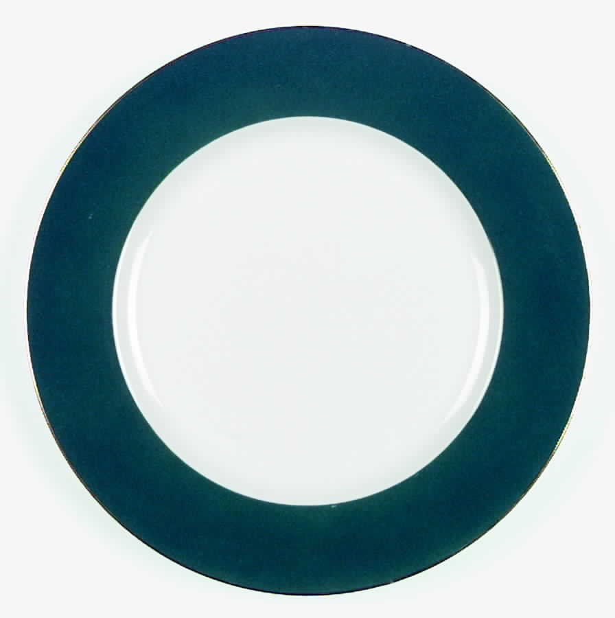 Halo Green Dinner Plate by Ten Strawberry Street-1