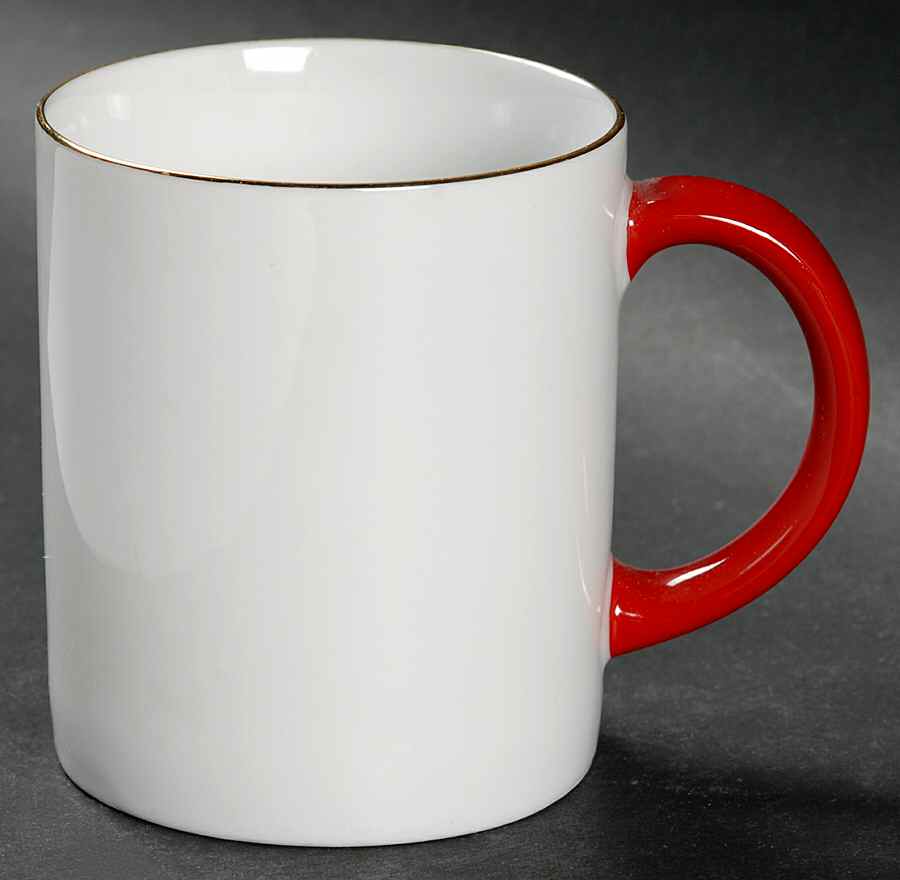 Halo Red Mug by Ten Strawberry Street-1