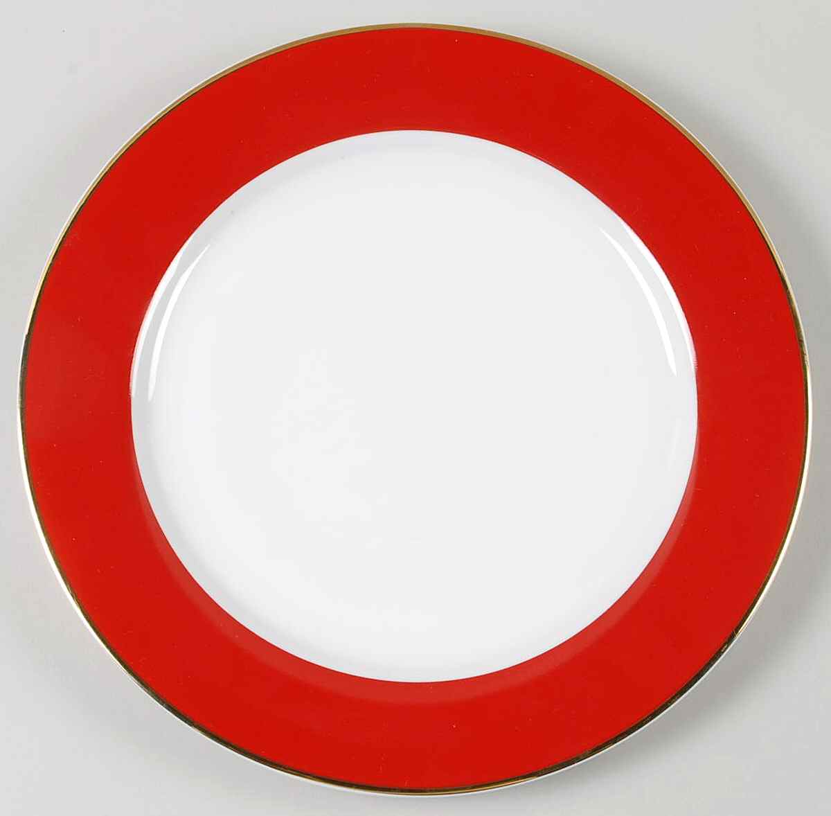 Halo Red 12" Chop Plate (Round Platter) by Ten Strawberry Street-1