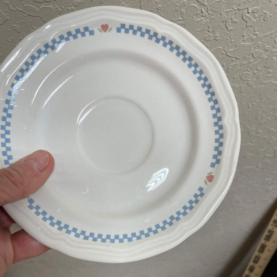 Moonlight Saucer by Ten Strawberry Street-1