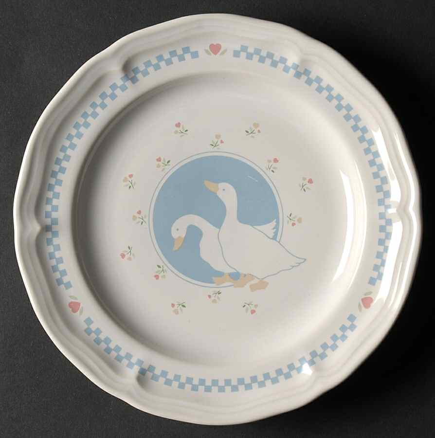 Moonlight Salad Plate by Ten Strawberry Street-1