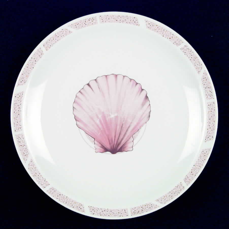 Seaside Settings Dinner Plate by Ten Strawberry Street-1