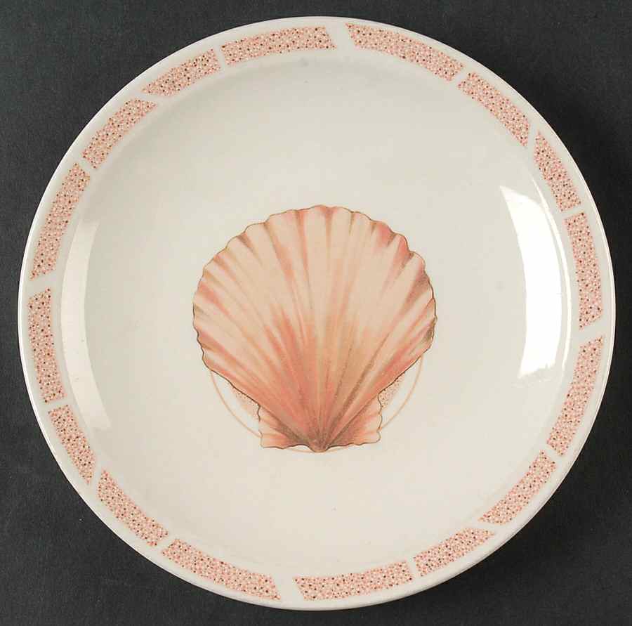 Seaside Settings Salad Plate by Ten Strawberry Street-1