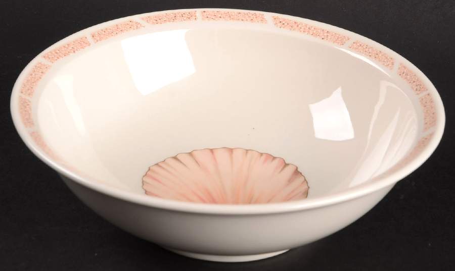 Seaside Settings Rim Cereal Bowl by Ten Strawberry Street-1