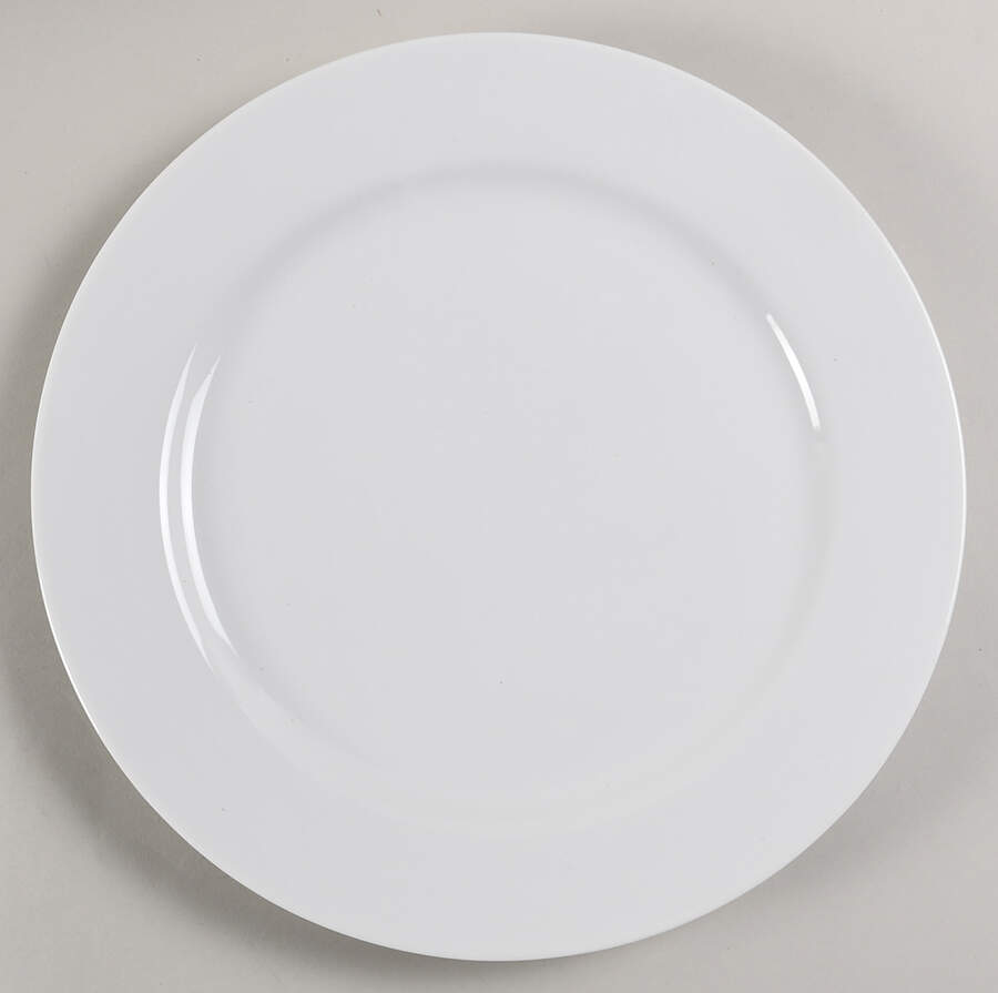 Classic White 12" Chop Plate (Round Platter) by Ten Strawberry Street-1
